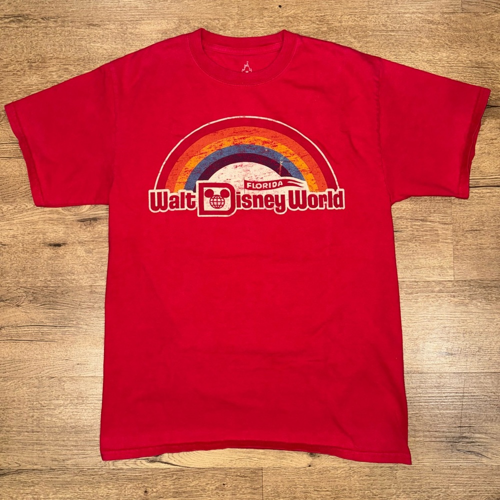 Walt Disney World Florida Hanes 100% Cotton T-shirt Size: Medium